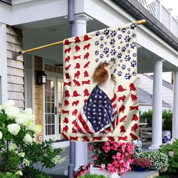 Discover Cavalier King Charles Spaniel Dog Flag