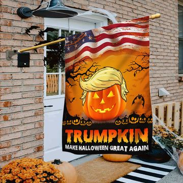 Discover Halloween Flag Trumpkin Make Halloween Great Again Flag