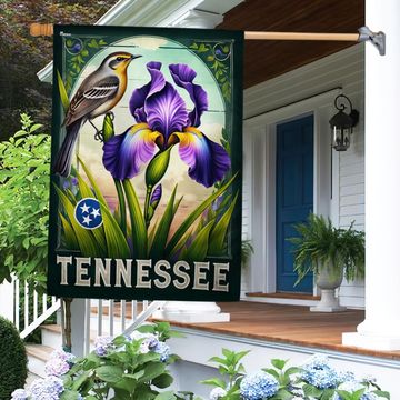 Discover FLAGWIX  Tennessee State Mockingbird and Iris Flower Flag