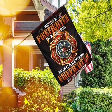 Discover Retired Firefighter Flag