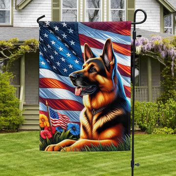 Discover FLAGWIX  Patriot German Shepherd American Flag