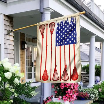 Discover Lacrosse American Flag