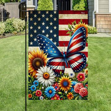 Discover Flagwix American Flag - Butterfly Patriotic Flag