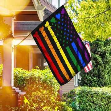 Discover LGBT Rainbow Flag QNK144Fn