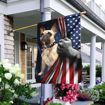 Discover French Bulldog Flag