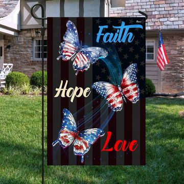 Discover Flagwix American Flag - Butterfly Flag Faith Hope Love Patriotic Butterfly Flag
