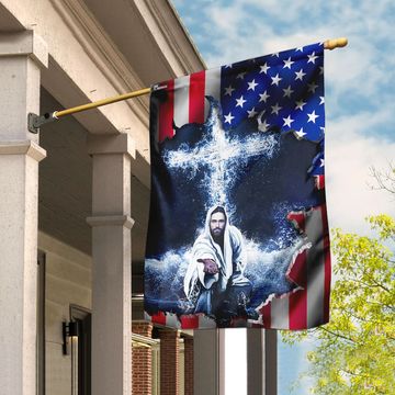 Discover American Flag Jesus FLAGWIX  ™ Cool Jesus Flag