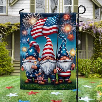 Discover Flagwix American Flag - Patriotic Gnomes 4th of july Flag