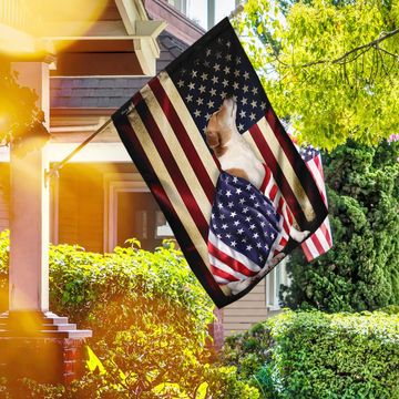 Discover Jack Russell Terrier American Patriot Flag