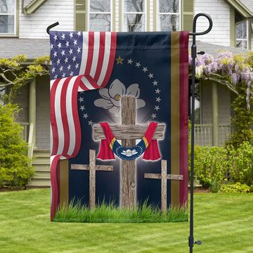 Discover Mississippi Cross Flag