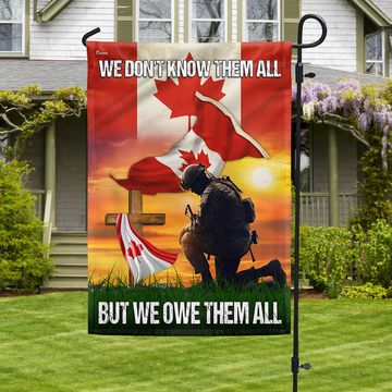 Discover Canadian Veteran We Don't Know Them All But We Owe Them Honour Veterans Remembrance Day Flag