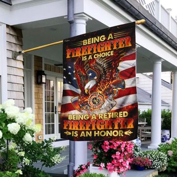 Discover Being A Retired Firefighter Is An Honor Flag
