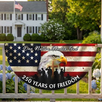 Discover US Veterans 250 Years of Freedom Flag, Semiquincentennial 1776 2026 Fan Flag