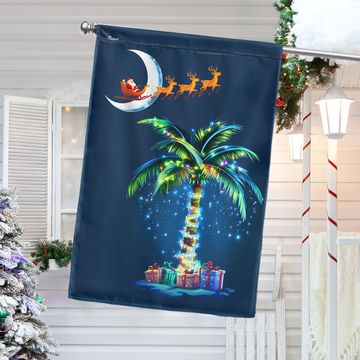 Discover South Carolina Christmas Flag - Santa & Palmetto Tree Holiday Décor  - 3-Day Shipping