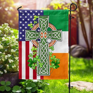 Discover FLAGWIX  Irish Celtic Knot Cross Irish and American Flag