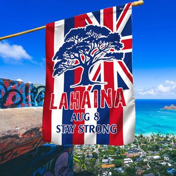 Discover Stay Strong Lahaina. Maui Hawaii Strong. Support For Hawaii Flag