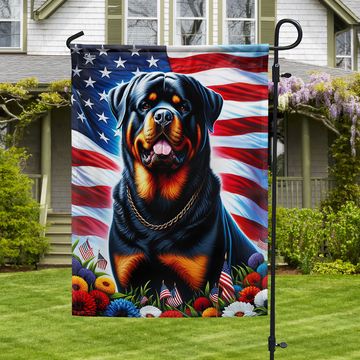Discover FLAGWIX Patriotic Rottweiler Dog American Flag