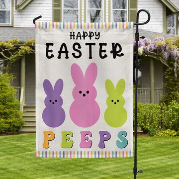 Discover Happy Easter Flag Bunny Peeps