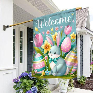 Discover FLAGWIX  Happy Easter Bunny Flag