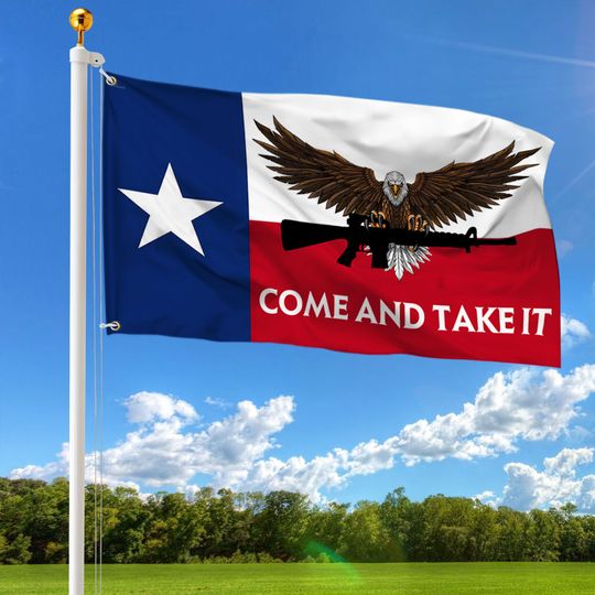 Texas Grommet Flag Come And Take It
