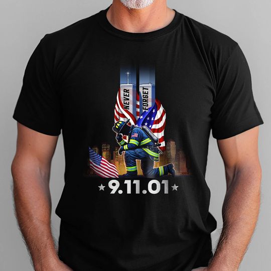 Never Forget September 11 Patriot Day 911 T-Shirt