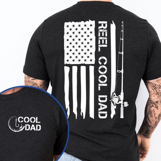 Reel Cool Dad Fishing Father's Day T-Shirt