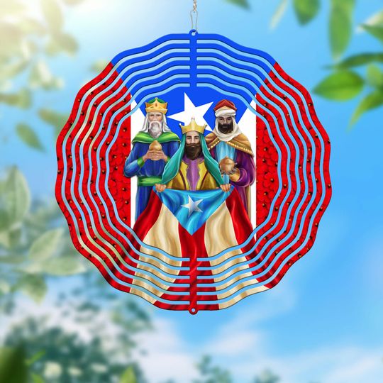 Three Kings Puerto Rico Wind Spinner
