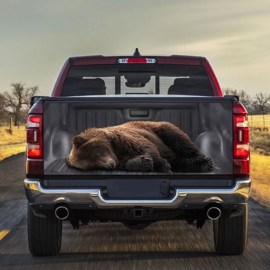 Wild Bear Truck Tailgate Decal Sticker Wrap