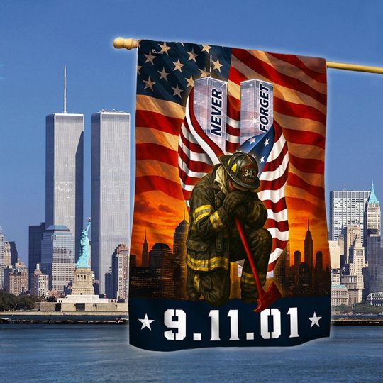 Never Forget September 11 Patriot Day 911 Flag
