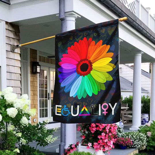 Human Right Social Equality Flag