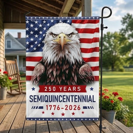 Flagwix American Flag - 250th Anniversary Semiquincentennial Eagle 4th of july Flag