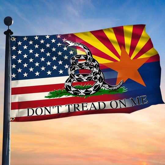 Arizona Gadsden Don’t Tread on Me Grommet Flag