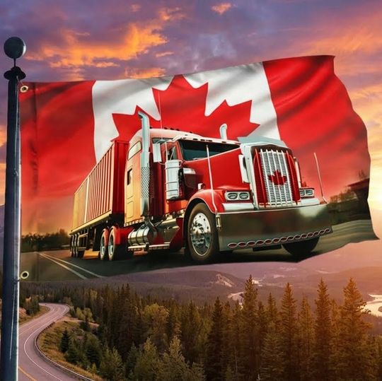 Canada Truck, Canadian Truck Grommet Flag