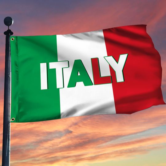 Italy Italian Grommet Flag