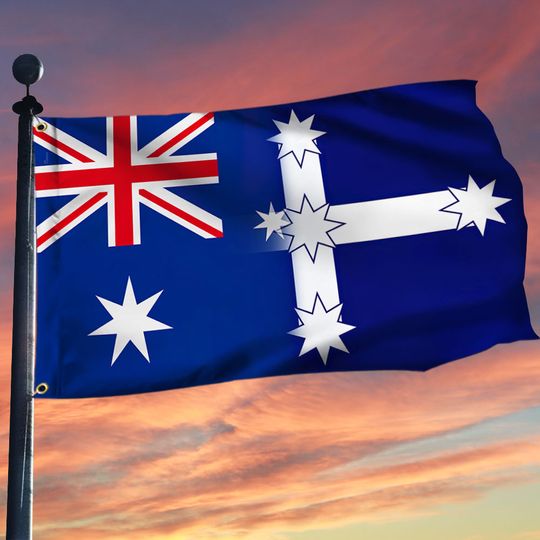 Eureka Stockade And Australian Grommet Flag