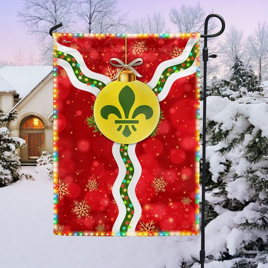 St. Louis Missouri State Christmas Flag