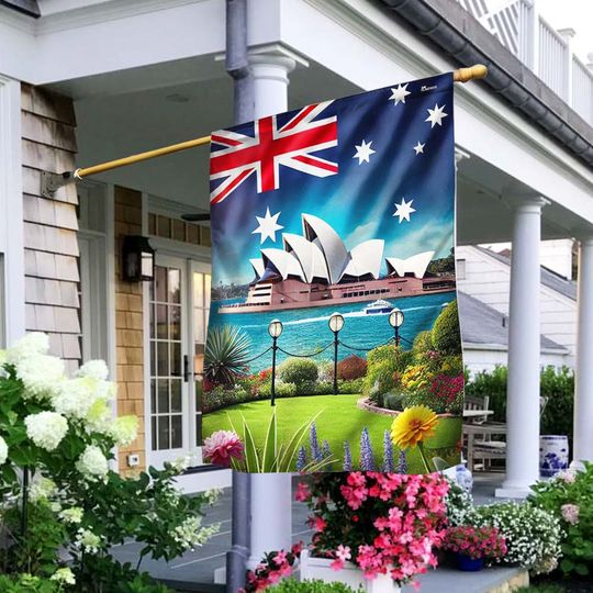Happy Australia Day Flag