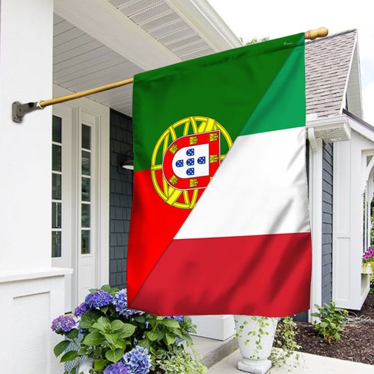 Italian And Portuguese Flag