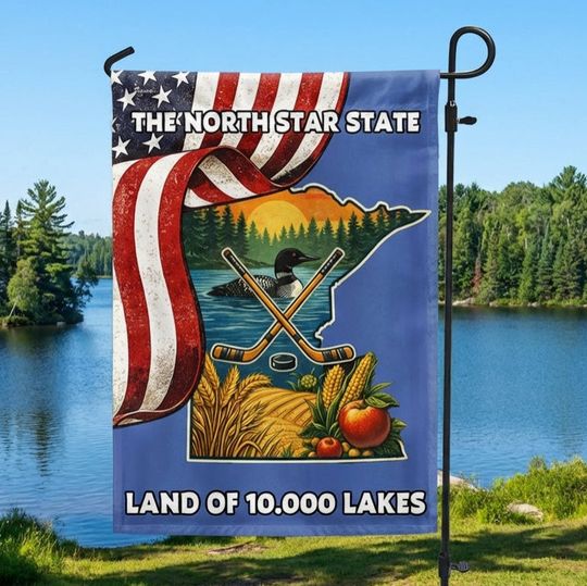 Minnesota Flag, The North Star State Minnesota US Flag