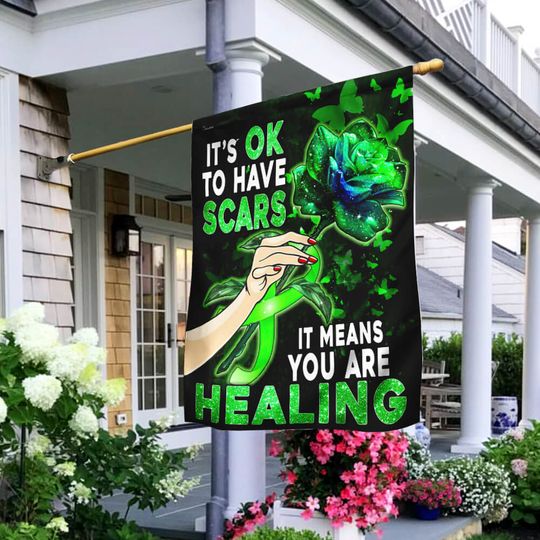 Mental Health Healing Flag