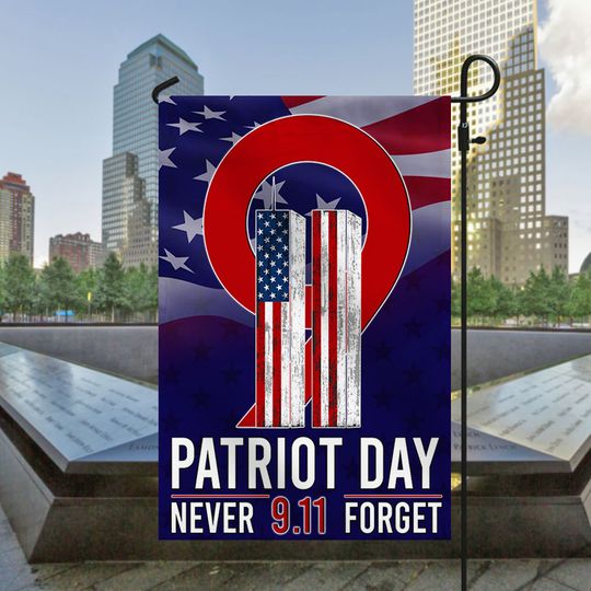 9/11 Patriot Day Never Forget Memorial US Flag