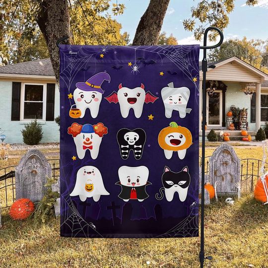 Dental Teeth Halloween Dentist Spooky Season