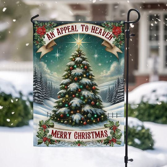 An Appeal To Heaven Pine Tree Christmas Flag