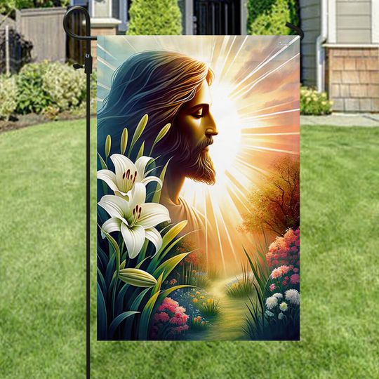 FLAGWIX  Christian Jesus Easter Day Flag