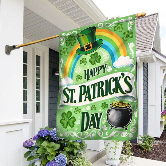 FLAGWIX  Happy St. Patrick's Day Flag