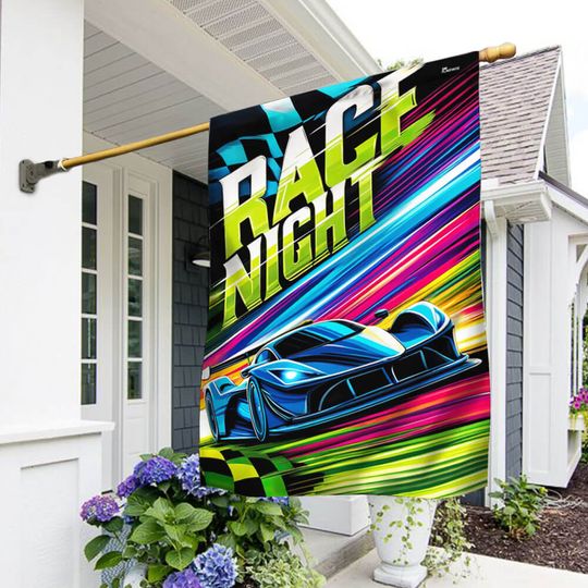FLAGWIX Racing Summer Night Flag