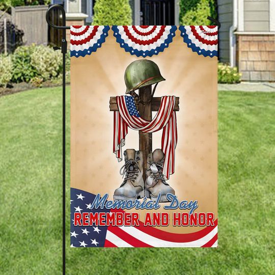 FLAGWIX Memorial Day Remember and Honor Veteran Flag