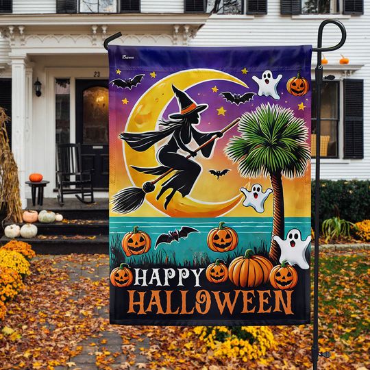 South Carolina Halloween Flag