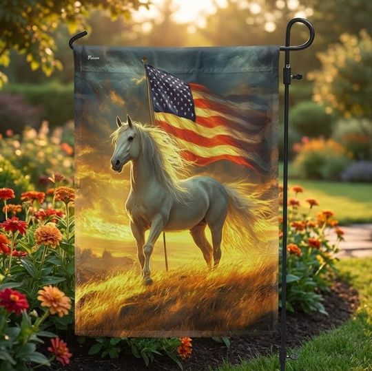 Patriot Horse Flag