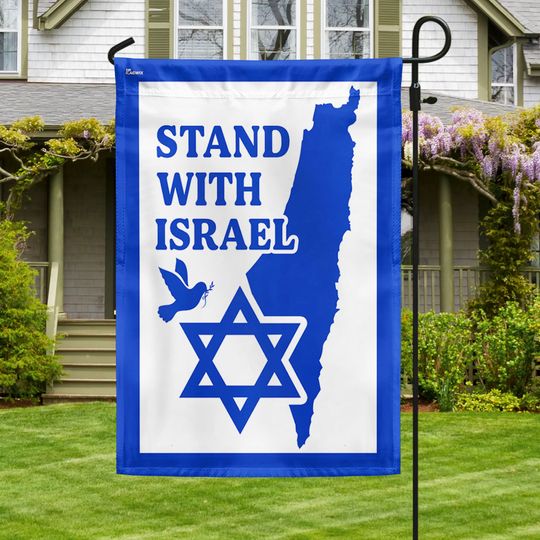 Stand With Israel Jewish Flag